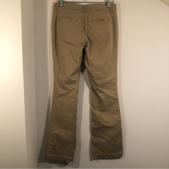 Missimo Tan Mid Rise Bootcut Pants - Picture 2 of 7